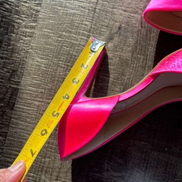 Jessica Simpson Women Pazula Pumps Hot Pink Size 38 1/2 - Picture 4 of 9